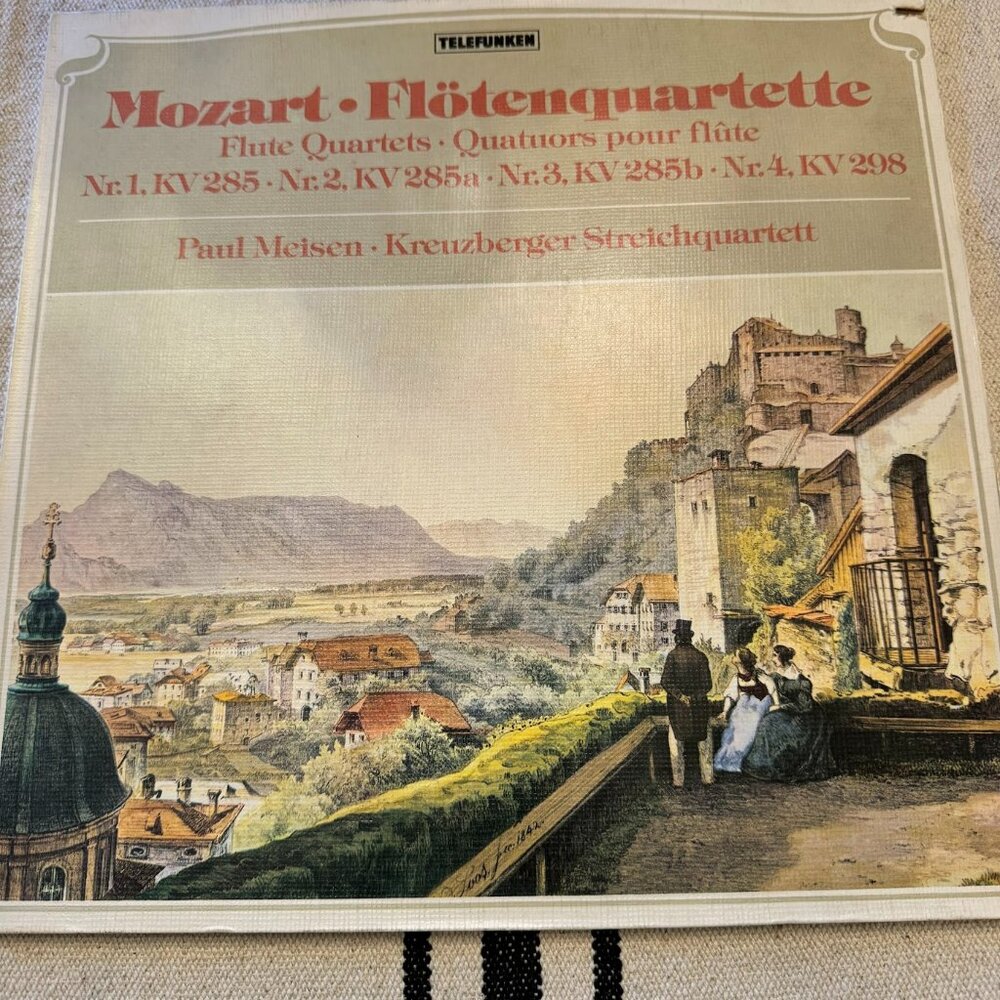 Mozart - Paul Meisen, Kreuzberger Streichquartett – Flötenquartette NM/EX Classi